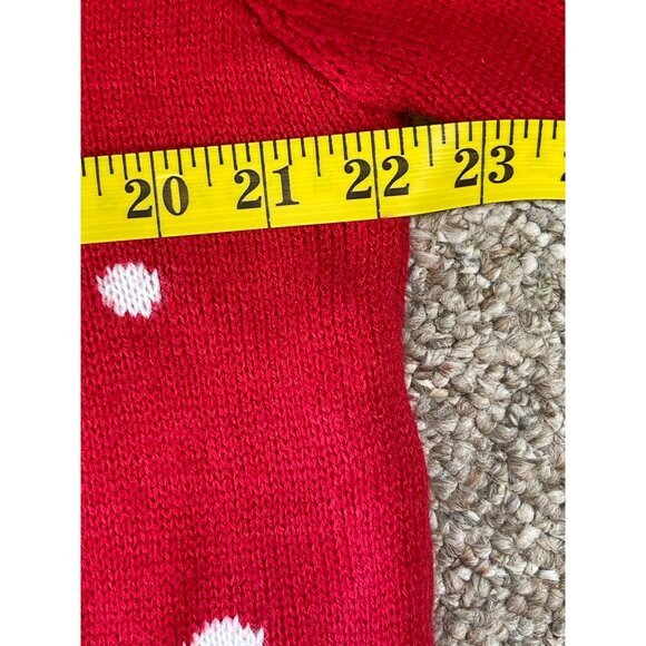 Holiday Time Women's Red Christmas Sweater Reindeer Singing Size XL - Picture 11 of 15